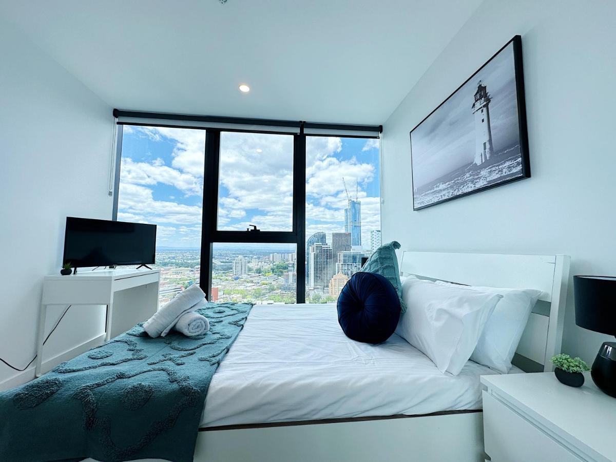 墨尔本Beautiful Skyview Cbd Highrise 3Beds With Carpark Available公寓 外观 照片