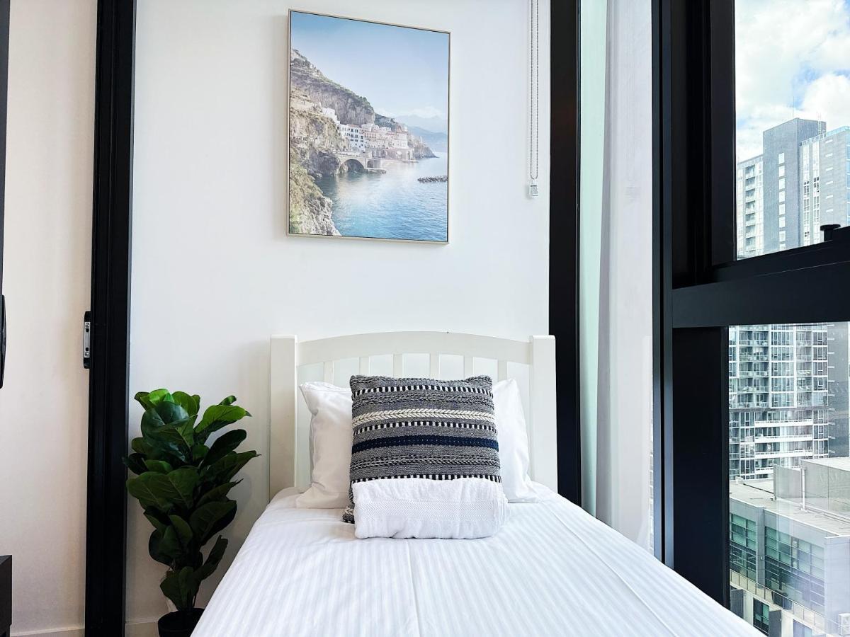 墨尔本Beautiful Skyview Cbd Highrise 3Beds With Carpark Available公寓 外观 照片