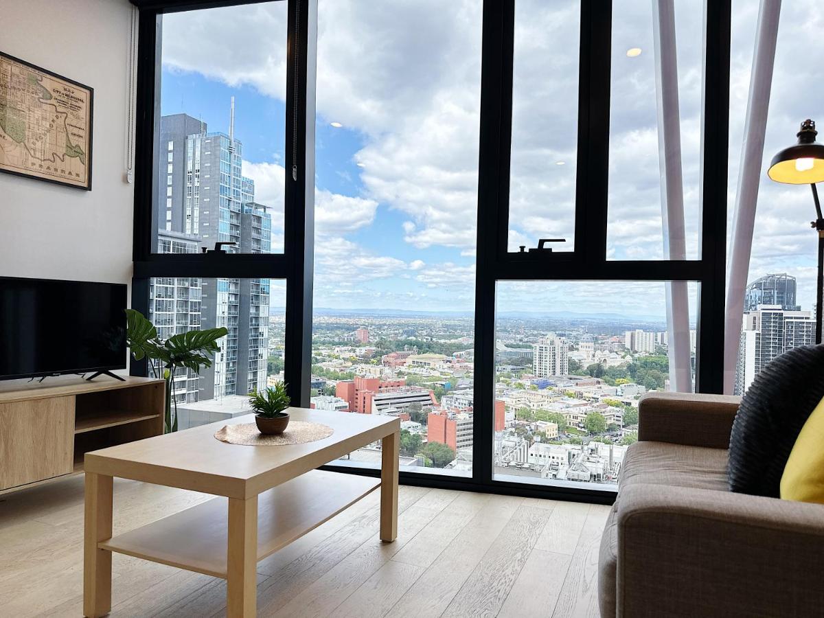 墨尔本Beautiful Skyview Cbd Highrise 3Beds With Carpark Available公寓 外观 照片