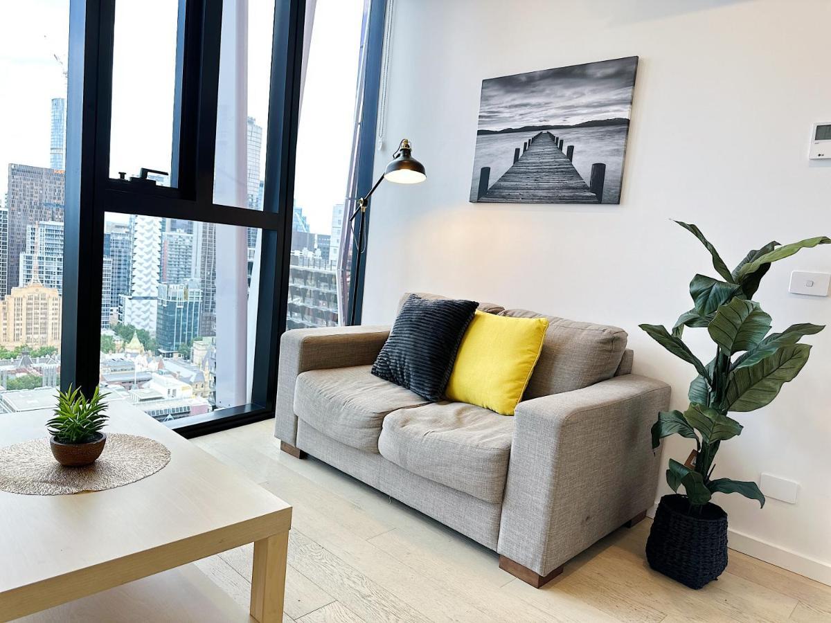 墨尔本Beautiful Skyview Cbd Highrise 3Beds With Carpark Available公寓 外观 照片