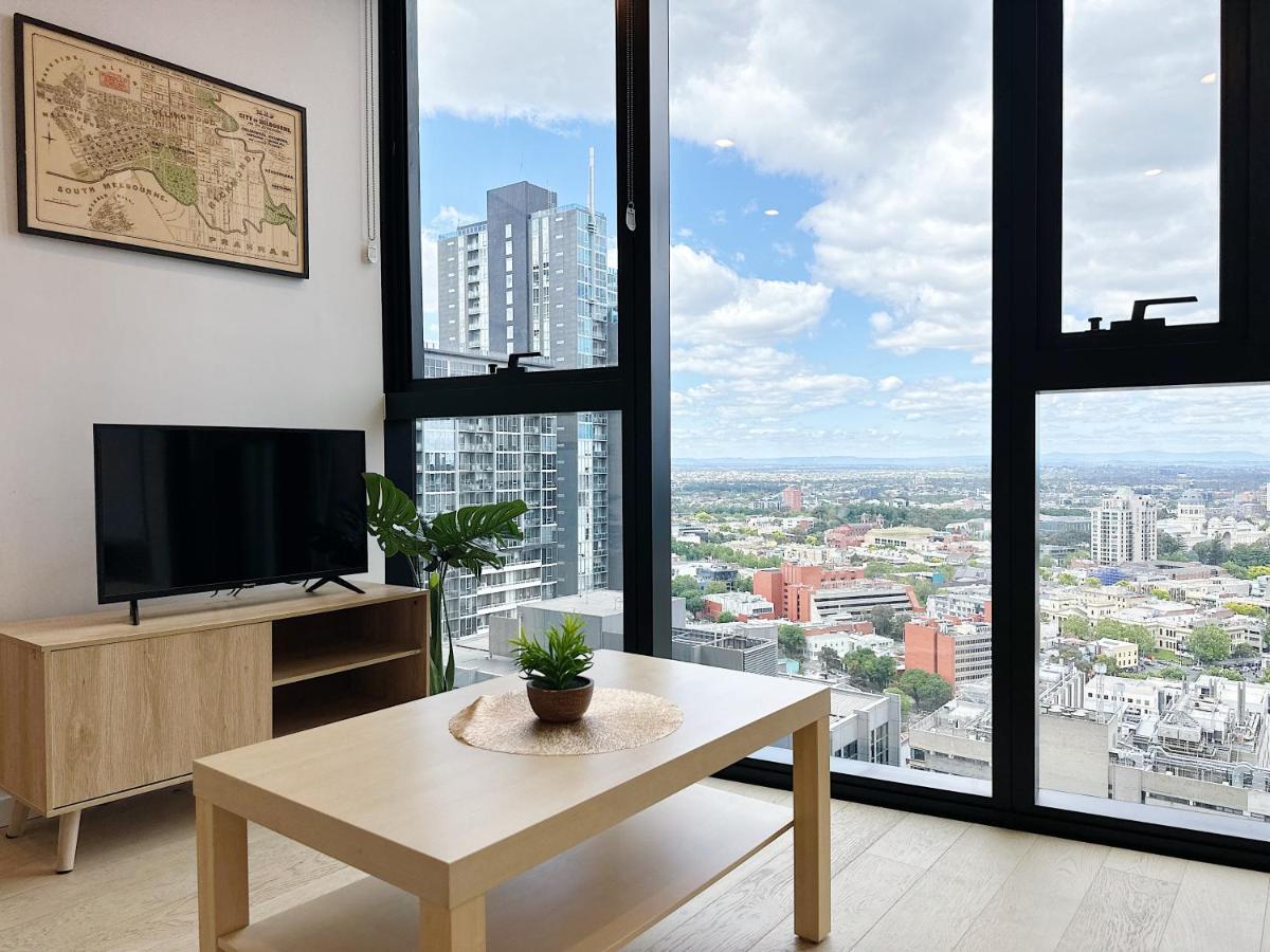墨尔本Beautiful Skyview Cbd Highrise 3Beds With Carpark Available公寓 外观 照片