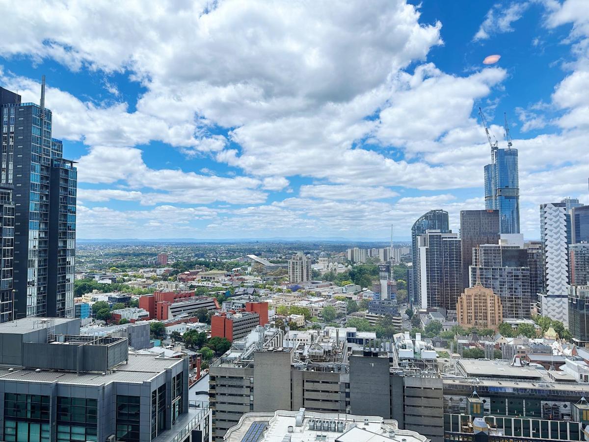 墨尔本Beautiful Skyview Cbd Highrise 3Beds With Carpark Available公寓 外观 照片